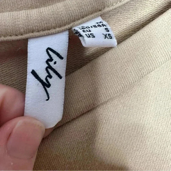 Lily Sweatshirt Shooting Star Tan  Size Extra Small - Picture 5 of 16